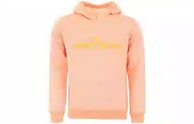 Stone Island Ghost Pieces Hoodie Orange