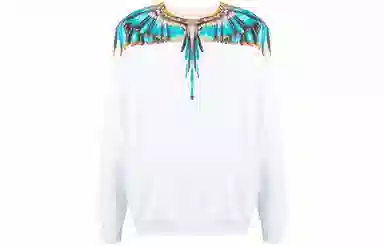 Marcelo Burlon Wings Crewneck Sweatshirt White