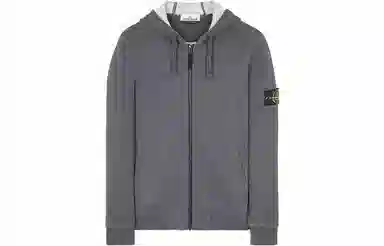 Stone Island SS23 Logo Hoodie Smoke Grey