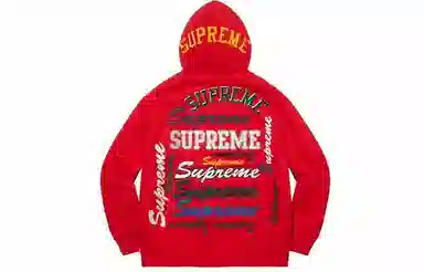 Supreme FW21 Week 1 Multi Logo Hooded Sweatshirt