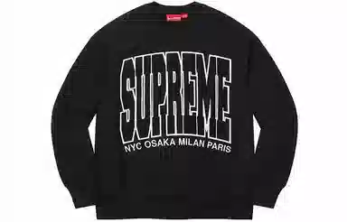 Supreme FW21 Week 1 Cities Arc Crewneck Logo