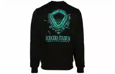 New Era MLB Los Angeles Dodgers Black Sweatshirt