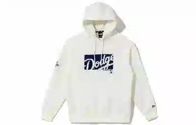 New Era MLB Los Angeles Dodgers Hoodie White