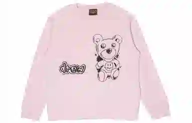Drew House Theodore Sketch Crewneck Pale Pink