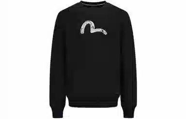 EVISU Seagull Applique Crewneck Sweatshirt
