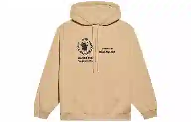 Balenciaga x WFP Hoodie Brown