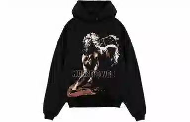 REPRESENT Hoodie Black