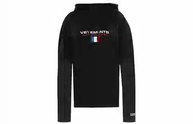 Vetements Hoodie Black