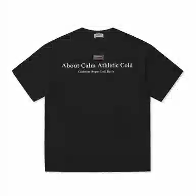 COLDSTONE Slogan Crewneck Tee