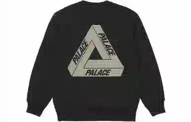 PALACE FW21 Slub Crew Black Logo