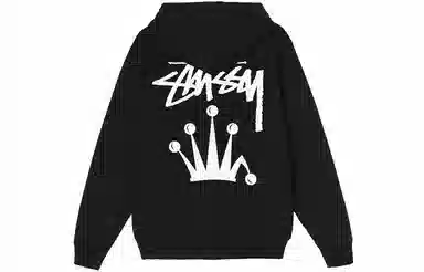 Stussy FW21 Stock Crown Hoodie Logo