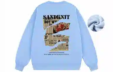 SandKnit Retro Rose Series Sweatshirt