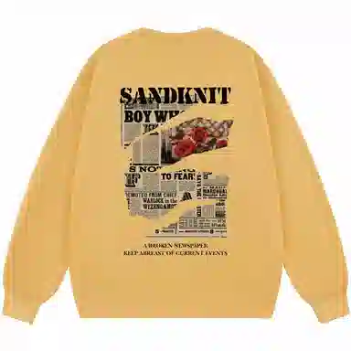 SandKnit Retro Rose Series Sweatshirt