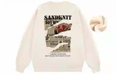 SandKnit Retro Rose Series Sweatshirt