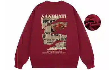 SandKnit Retro Rose Series Sweatshirt