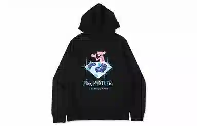 BAPE x Pink Panther Logo Hoodie