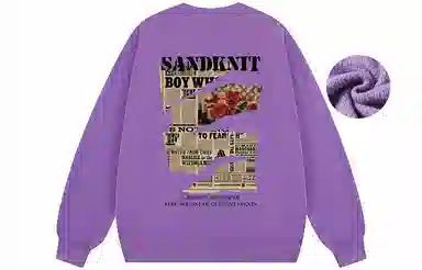 SandKnit Retro Rose Series Sweatshirt