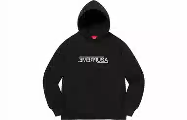 Supreme FW21 Week 9 USA Hooded Sweatshirt Logo