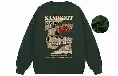 SandKnit Retro Rose Series Sweatshirt