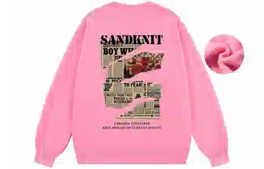 SandKnit Retro Rose Series Sweatshirt