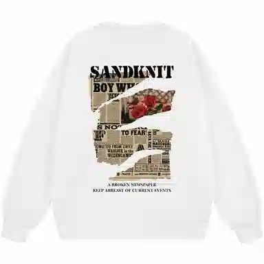 SandKnit Retro Rose Series Sweatshirt