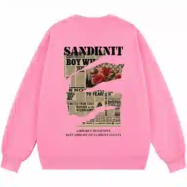 SandKnit Retro Rose Series Sweatshirt
