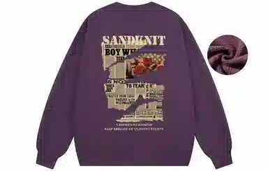 SandKnit Retro Rose Series Sweatshirt