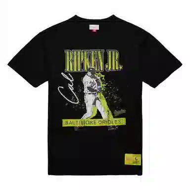 Mitchell Ness x MLB BALTIMORE ORIOLES Cal Ripken Jr. T