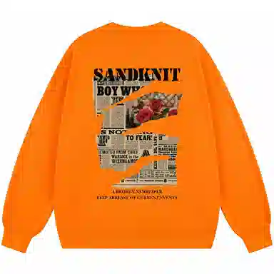 SandKnit Retro Rose Series Sweatshirt
