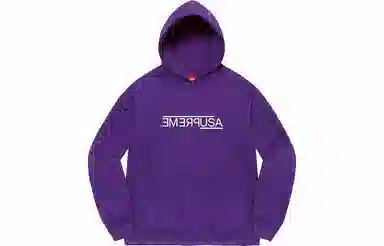 Supreme FW21 Week 9 USA Hooded Sweatshirt Logo