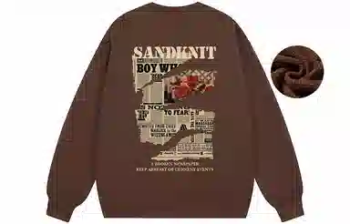 SandKnit Retro Rose Series Sweatshirt