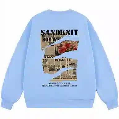 SandKnit Retro Rose Series Sweatshirt
