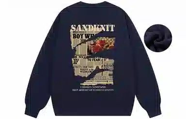 SandKnit Retro Rose Series Sweatshirt