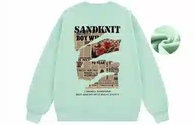 SandKnit Retro Rose Series Sweatshirt