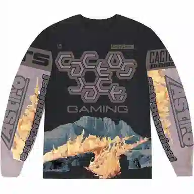 Travis Scott Cactus Jack Crewneck Black