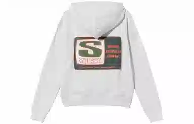 Stussy Agness Boxy Crop Hoodie Logo
