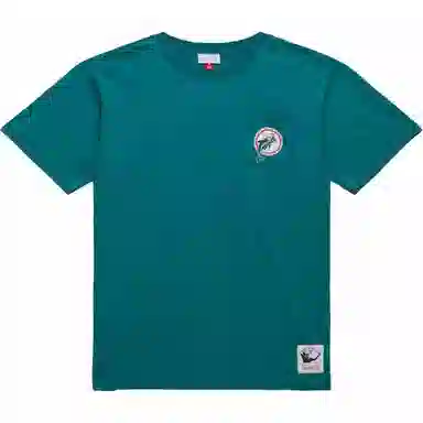 Mitchell Ness Aqua Miami Dolphins T