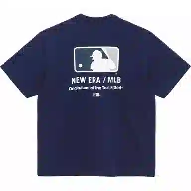 New Era x MLB Yankees Navy Tee