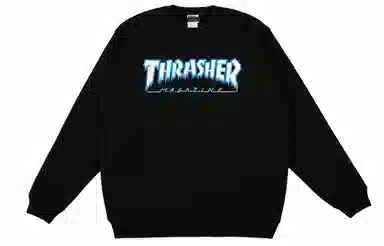 Thrasher Hometown Ice Crew Black