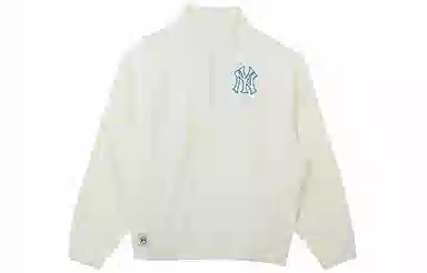 New Era Fleece Logo Sweatshirt White