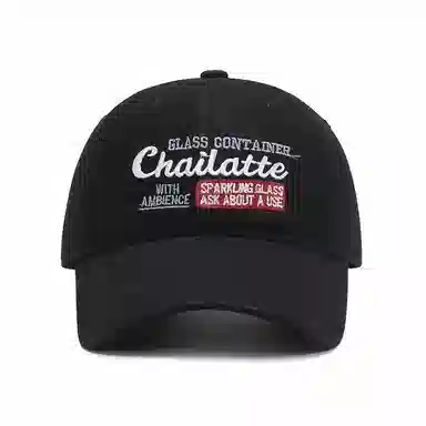 【刺绣字母 户外通勤ins】 攸委 大头围显脸小鸭舌帽春夏季防晒遮阳帽 棉 透气百搭时尚软顶中性款弯檐帽子 男女同款情侣款