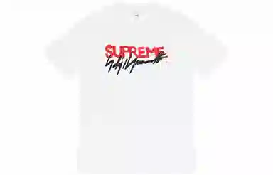 Supreme x Yohji Yamamoto Signature Logo T-Shirt