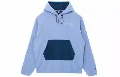 New Era Fleece Colorblock Hoodie Blue