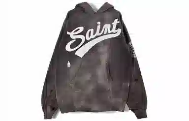 SAINT Mxxxxxx Logo Hoodie Dark Grey