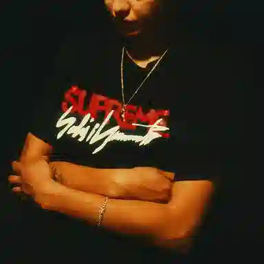 Supreme x Yohji Yamamoto Signature Logo T-Shirt