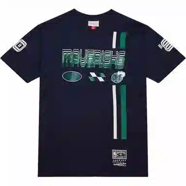 Mitchell Ness x NBA Dallas Mavericks Speedway T