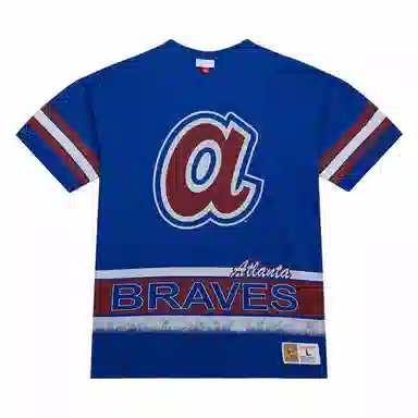 Mitchell Ness x MLB Atlanta Braves T