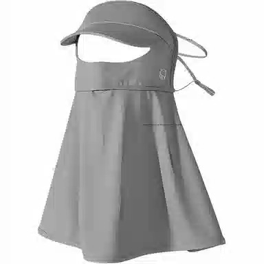 杨同学 全脸面纱防紫外线护颈脖冰丝遮脸脖子夏季薄款透气口罩 锦纶 防晒面罩 女款