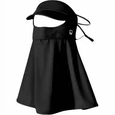 杨同学 全脸面纱防紫外线护颈脖冰丝遮脸脖子夏季薄款透气口罩 锦纶 防晒面罩 女款