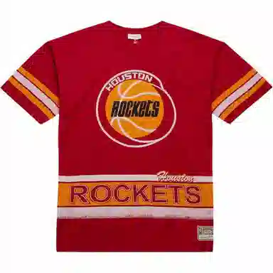 Mitchell Ness x NBA Houston Rockets Fashion Oversized Vintage T